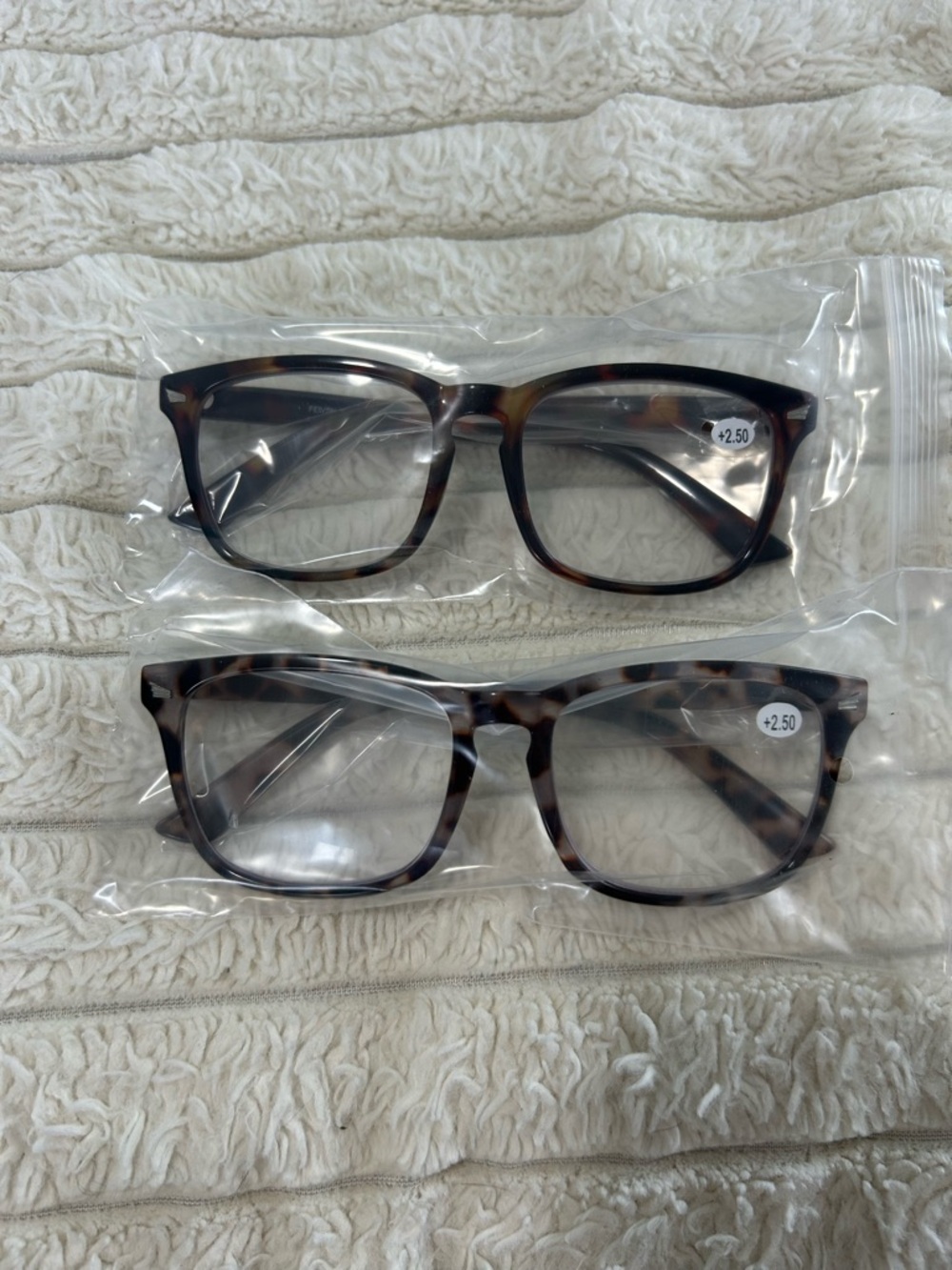 Reading Glasses (+2.50) - Two Pack